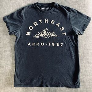 FREE WITH PURCHASE! Aeropostale ‘Northeast’ mountain Navy T-shirt
